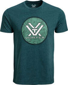 Vortex Optics Hunting Grounds T-Shirt in Heather Deep Teal